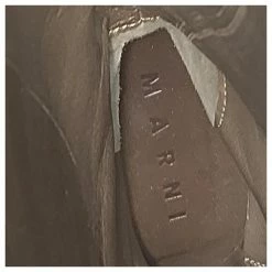 MARNI Black Leather Platform Knee Height Boots Wooden Heels Square Front 36 -winter shoes Sales 2023 422617 7