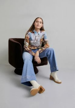 See By Chloé Bonni - Platform Ankle Boots - Natural -winter shoes Sales 2023 4268c74a796f41a7a354655ff3623578