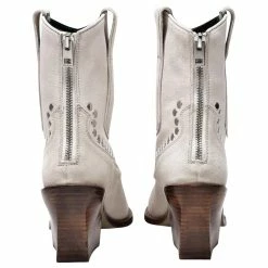 Zadig & Voltaire Cara Ankle Boots In Beige Leather Flesh -winter shoes Sales 2023 442895 3