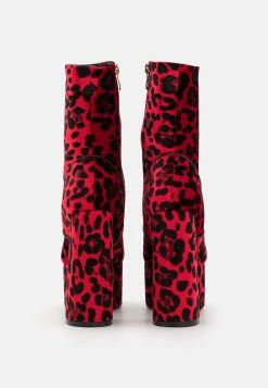 Lamoda Adore You Extreme Platform Ankle Boots - High Heeled Ankle Boots - Red -winter shoes Sales 2023 442d0f223b3548db9bcf4e104e656e4d