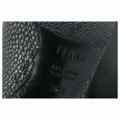 Fendi Women's 36.5 Knee High Grey Leather Selleria Boots 1F1206 19 Fendi Women's 36.5 Knee High Grey Leather Selleria Boots 1F1206 -winter shoes Sales 2023 446831 10