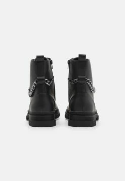 YOURTURN Unisex - Lace-Up Ankle Boots - Black -winter shoes Sales 2023 44be596590b84e39b972183b5417044b
