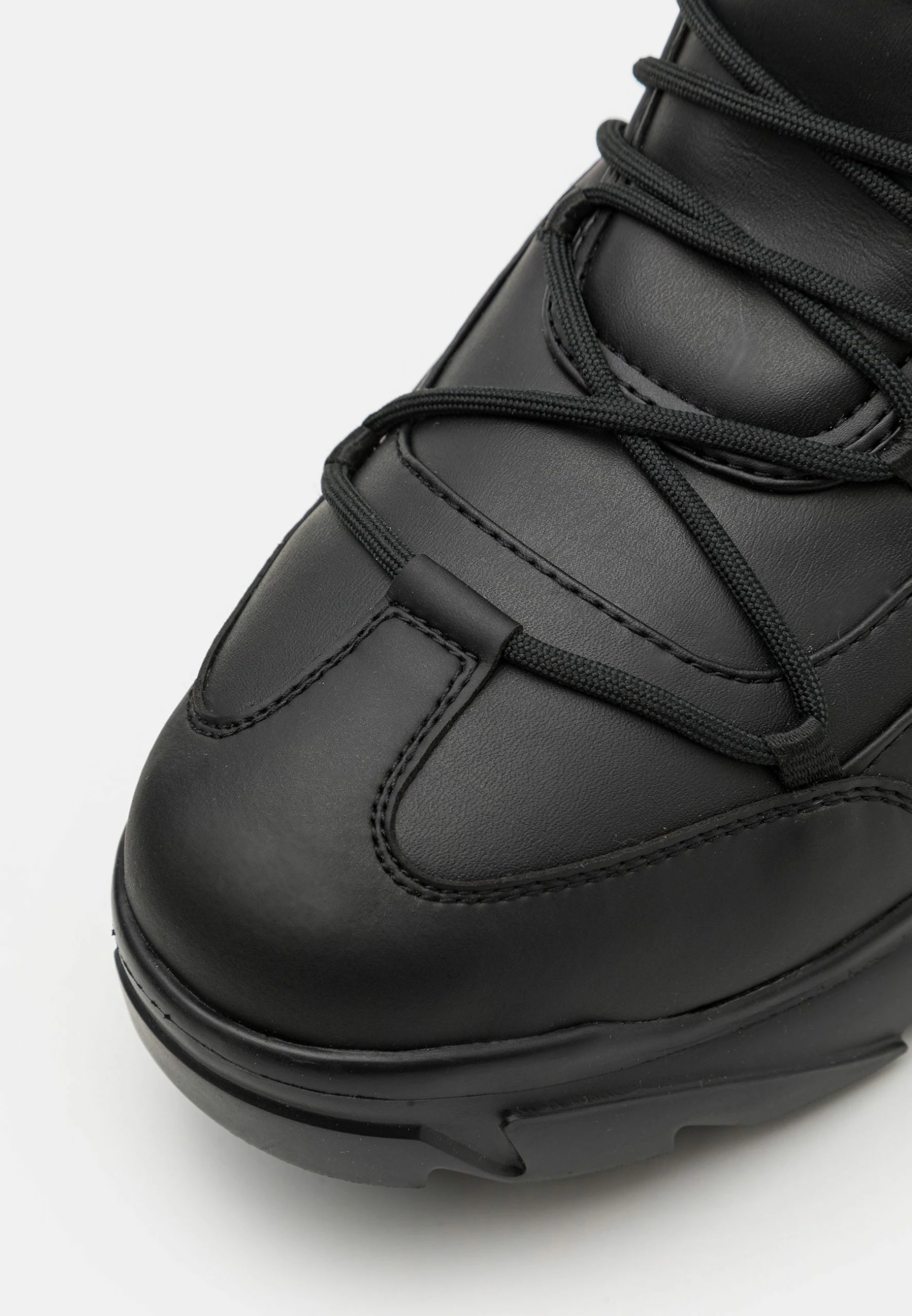 EA7 Emporio Armani Boot Flakes Unisex - Lace-Up Ankle Boots - Full Black 6 EA7 Emporio Armani Boot Flakes Unisex - Lace-Up Ankle Boots - Full Black - Image 6