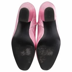 Autre Marque Alexachung Metallic Beatnik Ankle Boots In Pink Leather 10 Autre Marque Alexachung Metallic Beatnik Ankle Boots In Pink Leather -winter shoes Sales 2023 471361 4