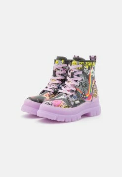 Buffalo Aspha- Platform Ankle Boots - Purple/Black Graffit -winter shoes Sales 2023 47597c9d822b4759bd4fb0a8780fd68e