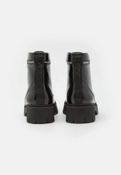 Hugo Kris Lace Bootie - Platform Ankle Boots - Black -winter shoes Sales 2023 48108de20f7646339962fec41d34b013