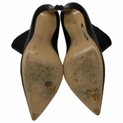 Gianvito Rossi Zipper Ankle Boots In Black Leather -winter shoes Sales 2023 487234 4