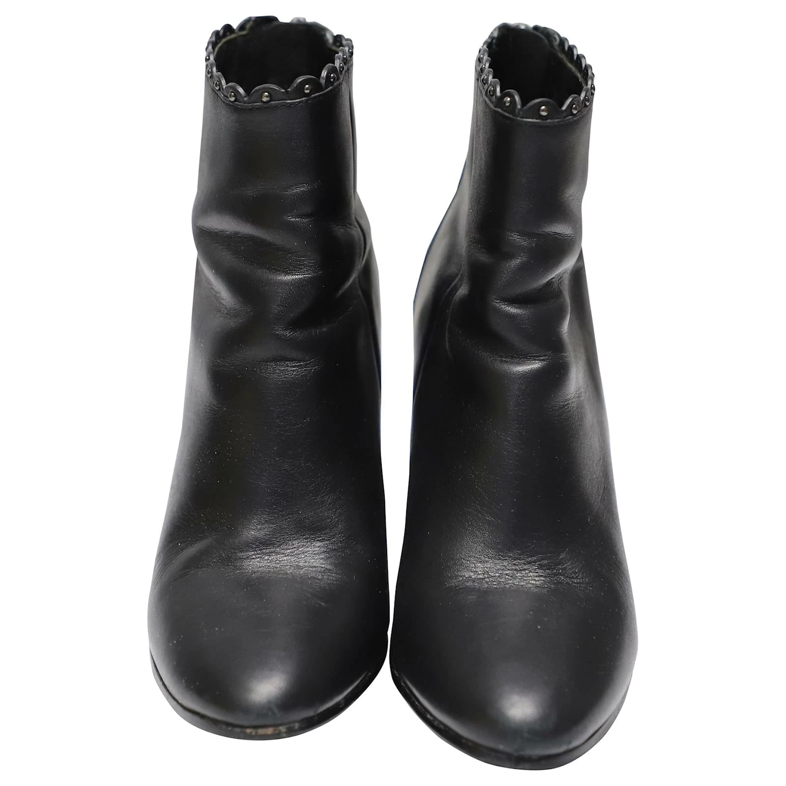 Coach Terence Ankle Boots In Black Leather 2 Coach Terence Ankle Boots In Black Leather - Image 2