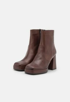 Vero Moda Vmninna- Platform Ankle Boots - Cocoa Brown -winter shoes Sales 2023 4c30e27b08af4513b4432132850cfd05