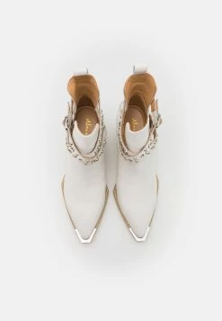 Alma En Pena High Heeled Ankle Boots - White -winter shoes Sales 2023 4c9f4086195c4c2ab30b300fcee62b98