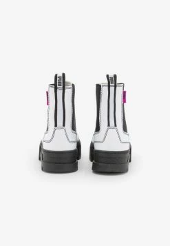 Puma Mayze Chelsea Pop- Platform Ankle Boots - White/Black -winter shoes Sales 2023 4da6b9948d43404480c384e9298fb671