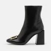 Furla Emma- High Heeled Ankle Boots - Nero