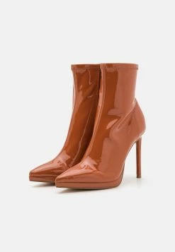 Steve Madden Kaylani - High Heeled Ankle Boots - Cognac -winter shoes Sales 2023 4f6b9ef9e8304bb4ba16113d6ca58fff