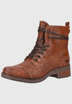 Mustang Lace-Up Ankle Boots - Cognac -winter shoes Sales 2023 4fff0e287d4441868d776452a907472e