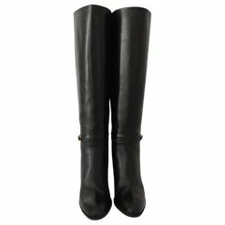 Celine Céline Claude Black Leather Boots -winter shoes Sales 2023 502482 3