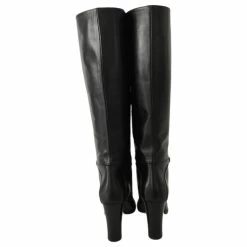 Celine Céline Claude Black Leather Boots -winter shoes Sales 2023 502482 6