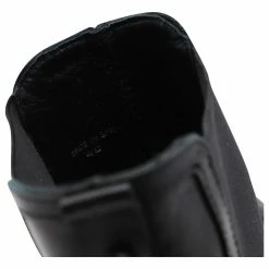 MAX & CO. Perforated Ankle Boots In Black Leather -winter shoes Sales 2023 504362 5