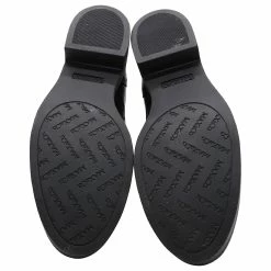 MAX & CO. Perforated Ankle Boots In Black Leather -winter shoes Sales 2023 504362 6