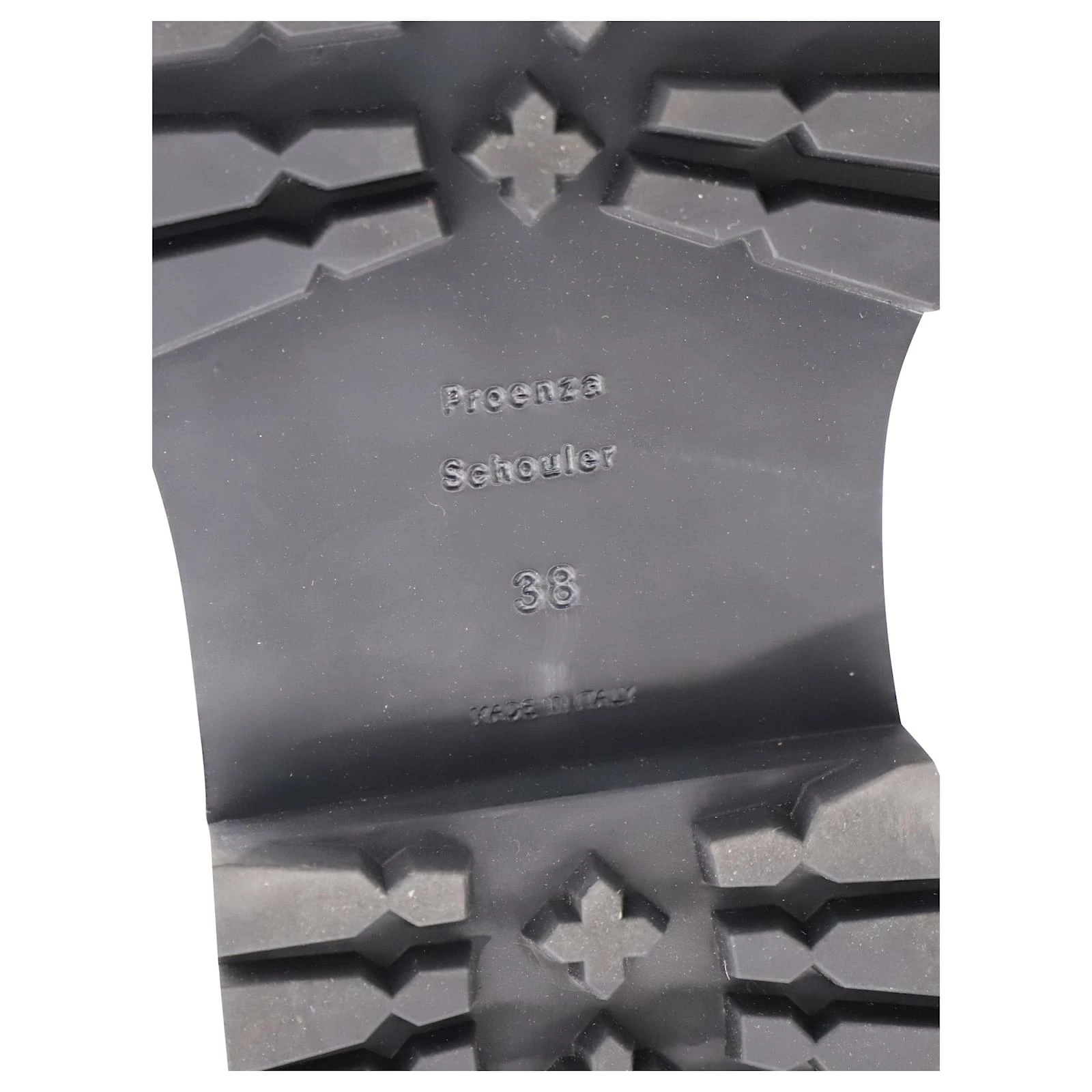 Proenza Schouler Proenza Schoule Lug Sole Buckle Boots In White Calf Leather Leather Cream 6 Proenza Schouler Proenza Schoule Lug Sole Buckle Boots In White Calf Leather Leather Cream - Image 6