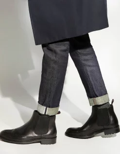 Dune London Dune Mens CHECK Leather Chelsea Brogue Boots 9 Dune London Dune Mens CHECK Leather Chelsea Brogue Boots -winter shoes Sales 2023 51638028 Zoom