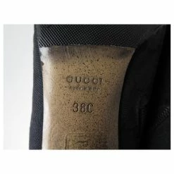 GUCCI SHOES MONOGRAM GG ANKLE BOOTS 133108 38 IT 39 EN LEATHER CANVAS SHOES Black 13 GUCCI SHOES MONOGRAM GG ANKLE BOOTS 133108 38 IT 39 EN LEATHER CANVAS SHOES Black -winter shoes Sales 2023 526025 4