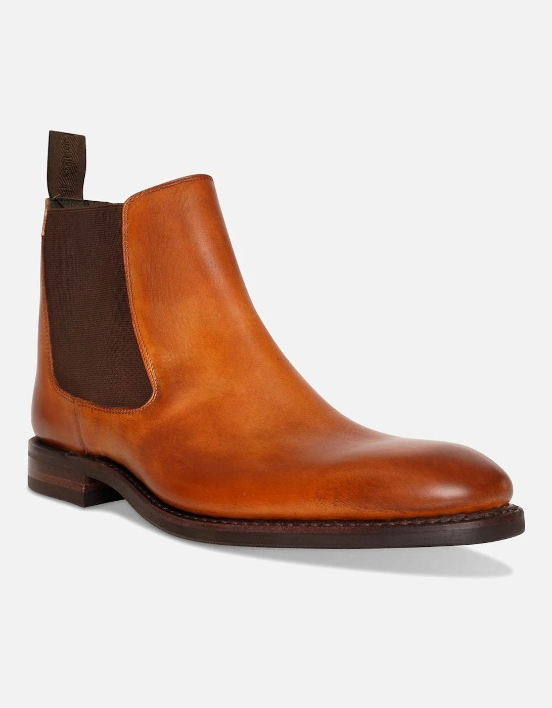 Loake Mens Wareing Calf Leather Chelsea Boots (Tan) 2 Loake Mens Wareing Calf Leather Chelsea Boots (Tan) - Image 2