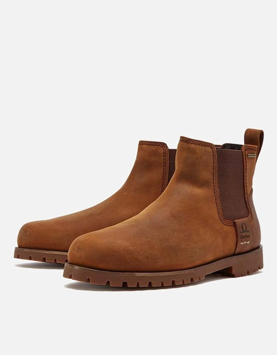 Chatham Men's Southill Premium Leather Waterproof Chelsea Boots Walnut 2 Chatham Men's Southill Premium Leather Waterproof Chelsea Boots Walnut - Image 2