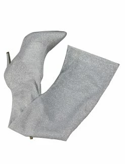 Thigh High Boots Womens Sequined Cloth Pointed Toe Stiletto Heel Stretch Boots -winter shoes Sales 2023 53ec43ab e69f 4ab7 8be3 a5b0ccaf8809