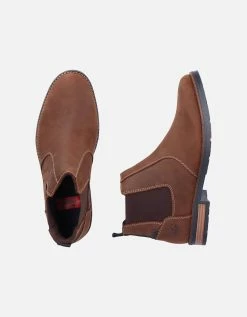 Rieker 14651-22 Harry Men's Chelsea Boots In Brown -winter shoes Sales 2023 54843520 Zoom
