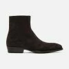Manolo Blahnik Brown Sloane Chelsea Boots