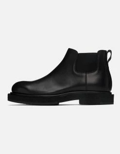 Officine Creative Black Leather Chelsea Boots -winter shoes Sales 2023 56343276 Zoom