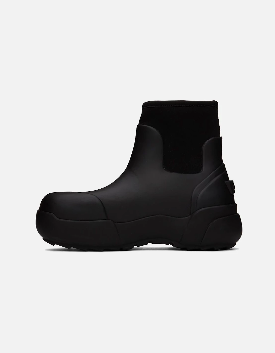 AMBUSH Black Rubber Chelsea Boots 2 AMBUSH Black Rubber Chelsea Boots - Image 2