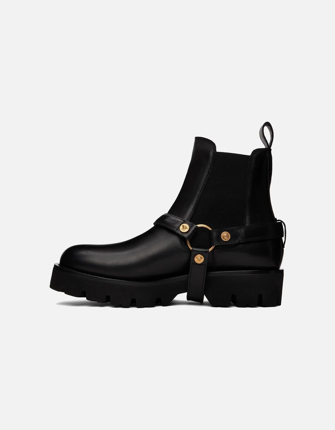 Versace Black Medusa Biggie Chelsea Boots 1 Versace Black Medusa Biggie Chelsea Boots