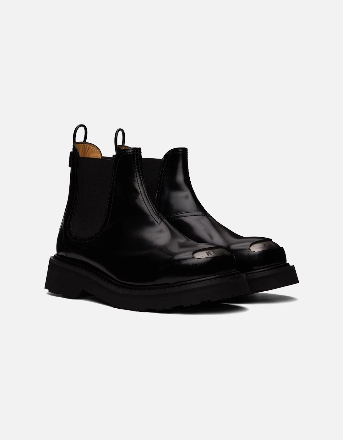 Kenzo Black Kenzo Paris Kenzosmile Chelsea Boots 4 Kenzo Black Kenzo Paris Kenzosmile Chelsea Boots - Image 4