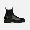 Officine Creative Black Pistols 3 Chelsea Boots
