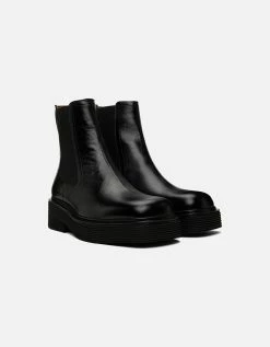 Marni Black Shiny Chelsea Boots -winter shoes Sales 2023 56572225 Zoom