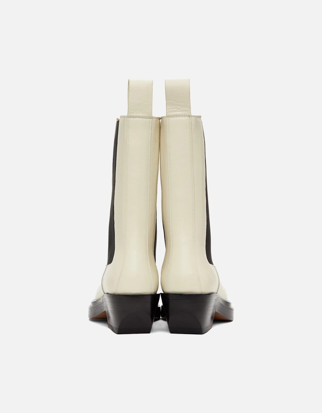 Bottega Veneta Off-White 'The Lean' Chelsea Boots 3 Bottega Veneta Off-White 'The Lean' Chelsea Boots - Image 3