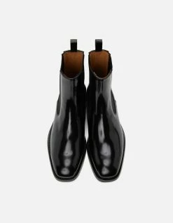Versace Black Polished Chelsea Boots 9 Versace Black Polished Chelsea Boots -winter shoes Sales 2023 56662095 Zoom
