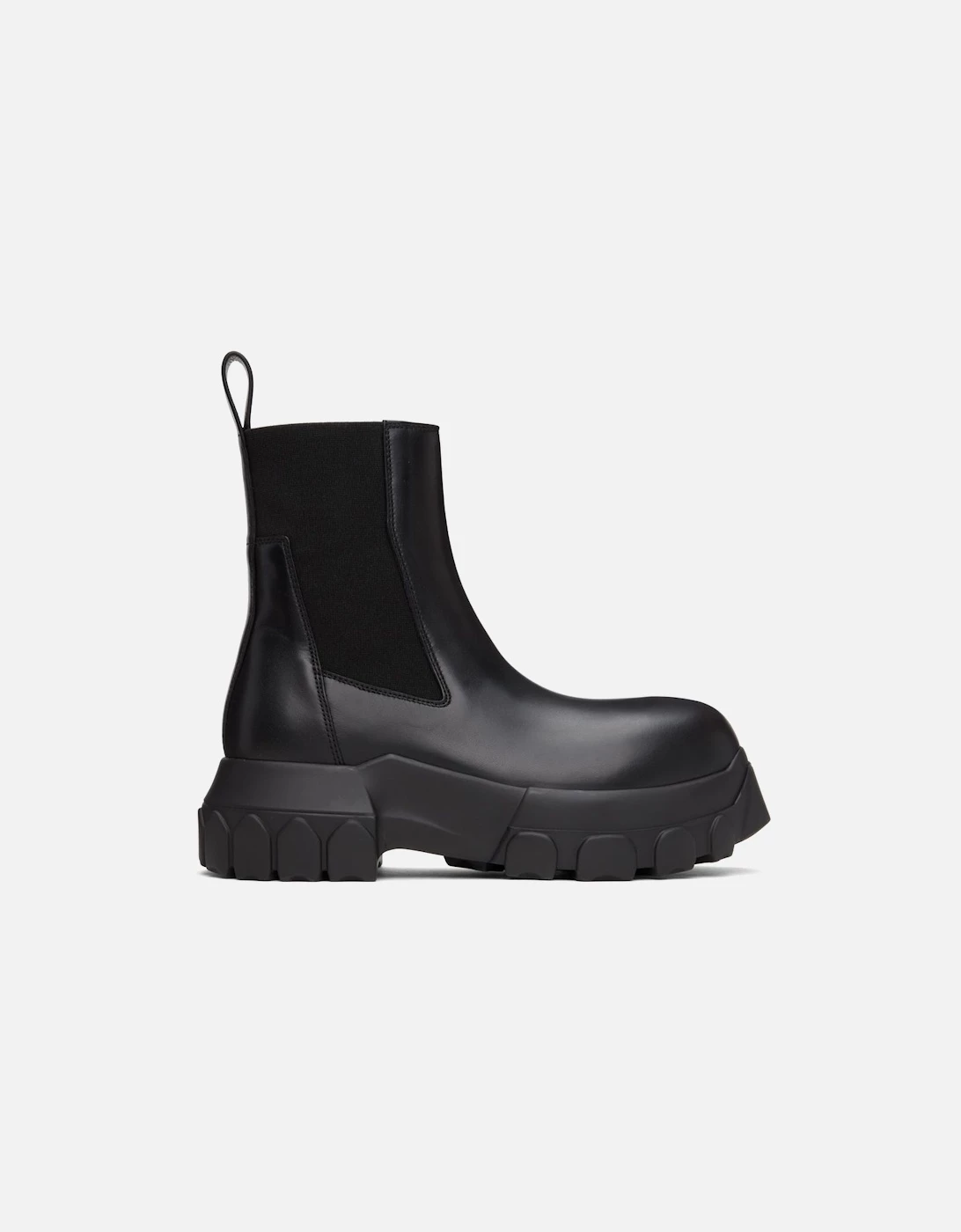 Rick Owens Black Beatle Bozo Tractor Chelsea Boots 3 Rick Owens Black Beatle Bozo Tractor Chelsea Boots - Image 3