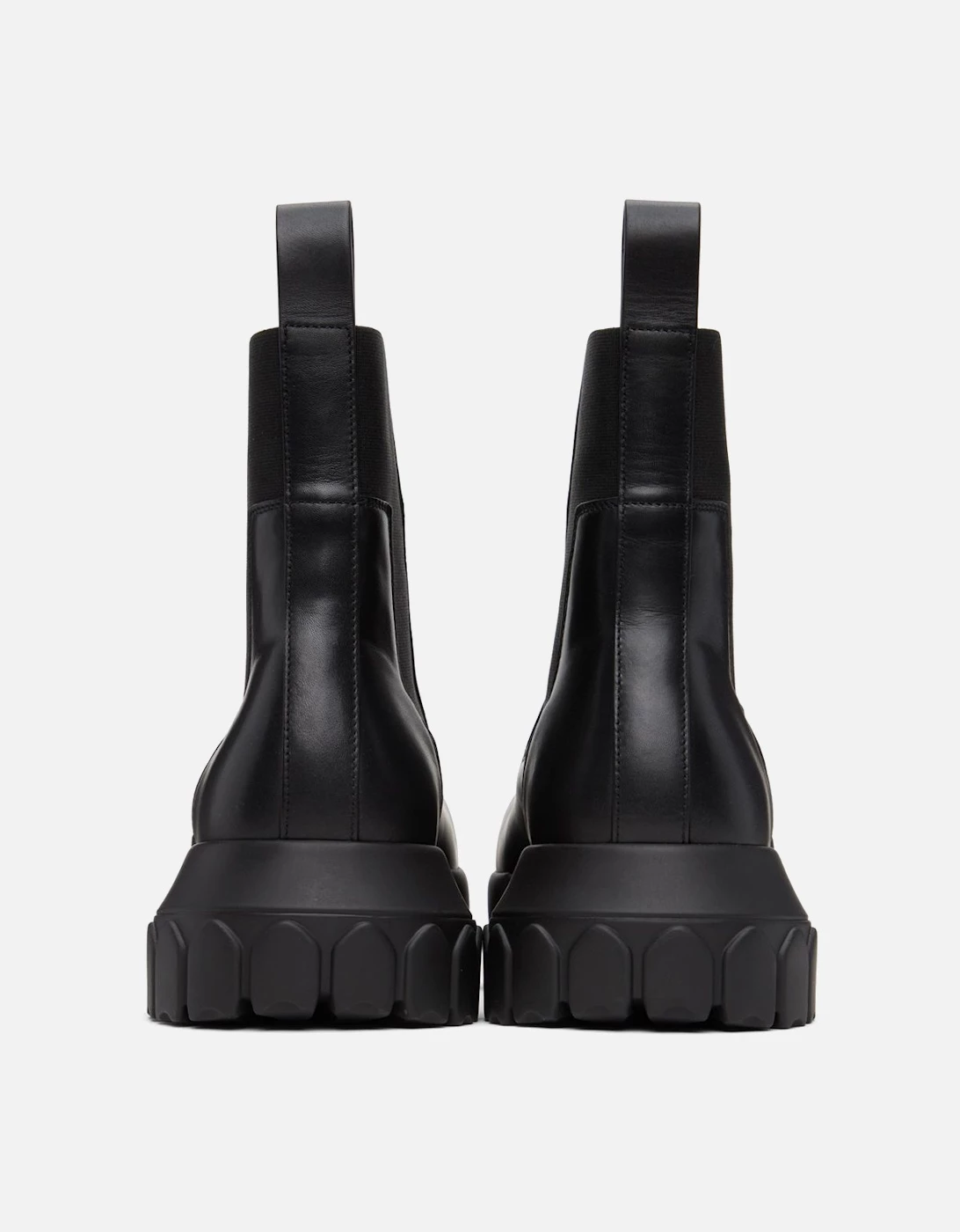 Rick Owens Black Beatle Bozo Tractor Chelsea Boots 4 Rick Owens Black Beatle Bozo Tractor Chelsea Boots - Image 4