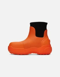 AMBUSH Orange Rubber Chelsea Boots -winter shoes Sales 2023 56719619 Zoom