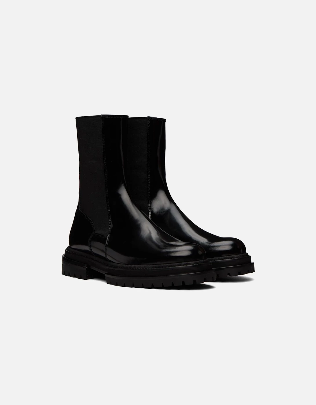 424 Black Low Chelsea Boots 3 424 Black Low Chelsea Boots - Image 3