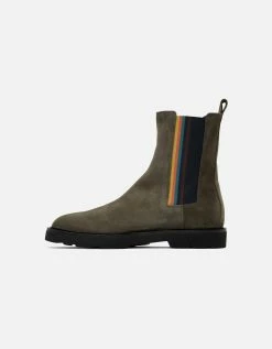 Paul Smith Grey Suede Elton Chelsea Boots -winter shoes Sales 2023 56871154 Zoom