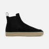 Officine Creative Black Bug Chelsea Boots