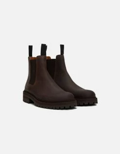 Common Projects Brown Stamp Chelsea Boots -winter shoes Sales 2023 57199942 Zoom