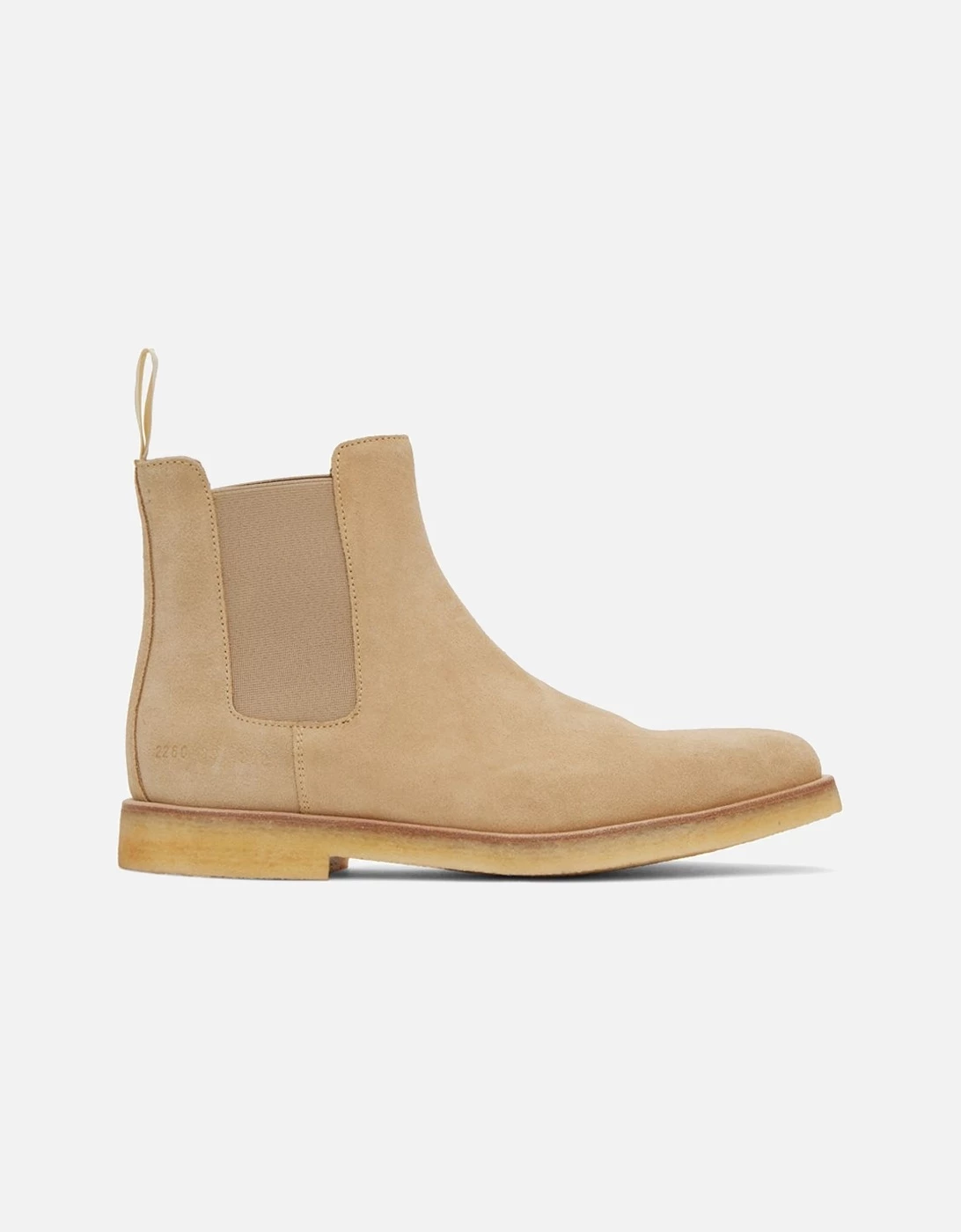 Common Projects Tan Suede Chelsea Boots 1 Common Projects Tan Suede Chelsea Boots
