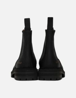 Common Projects Black Stamped Chelsea Boots -winter shoes Sales 2023 57237397 Zoom