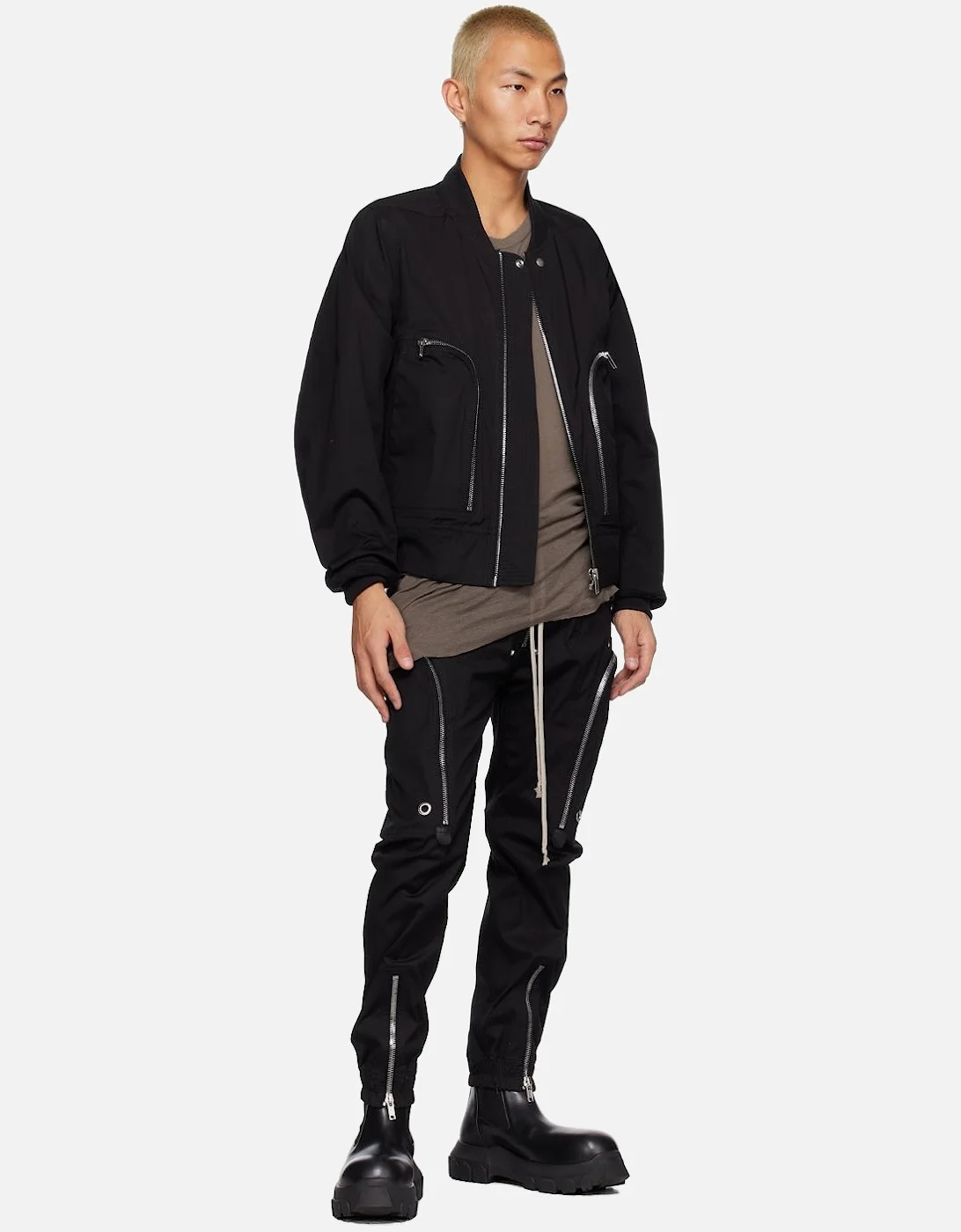 Rick Owens Black Beatle Bozo Tractor Chelsea Boots 5 Rick Owens Black Beatle Bozo Tractor Chelsea Boots - Image 5