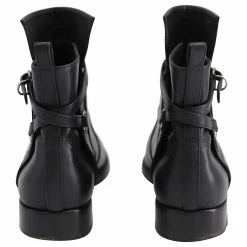 Balenciaga Papier Chelsea Ankle Boots In Black Leather 13 Balenciaga Papier Chelsea Ankle Boots In Black Leather -winter shoes Sales 2023 589278 4