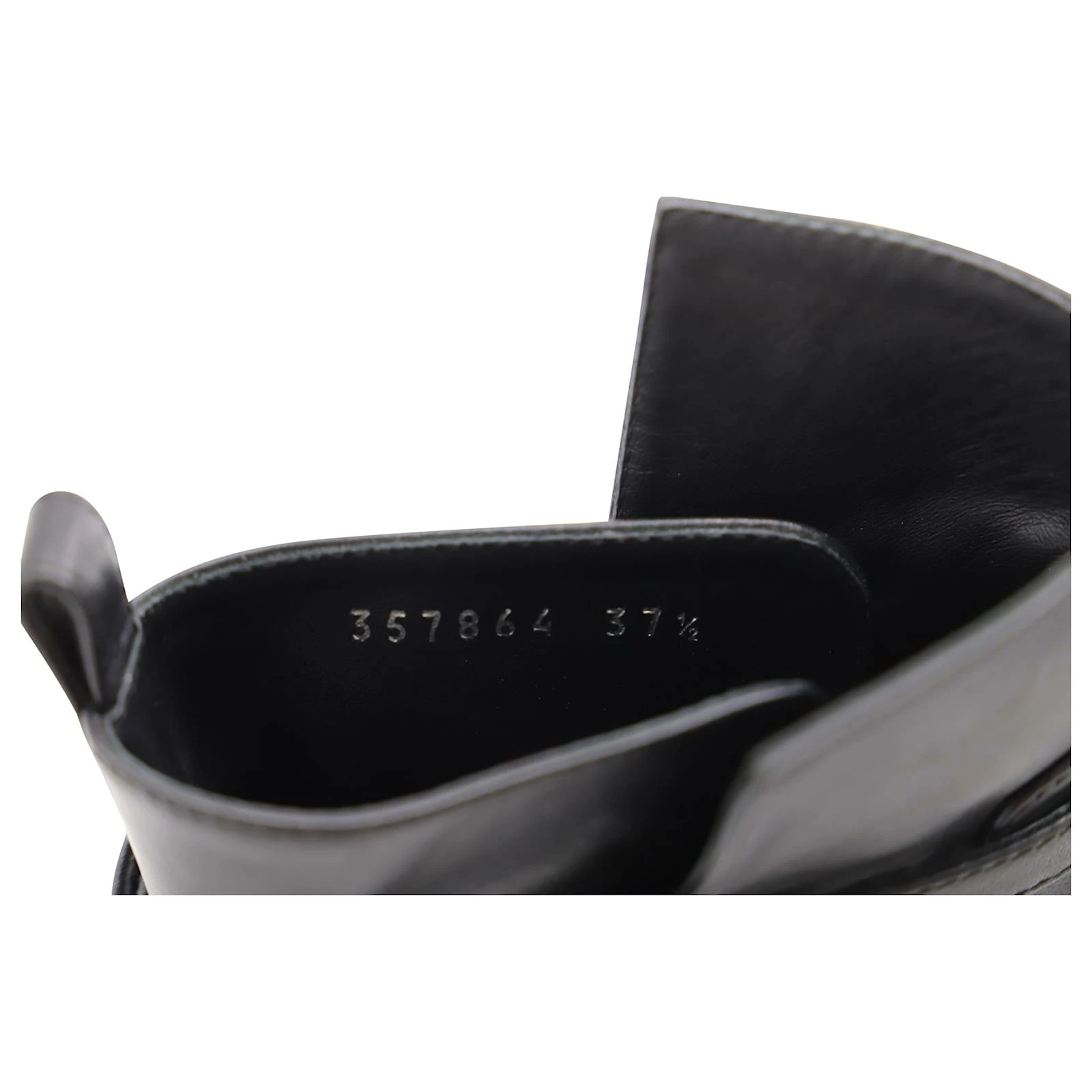 Balenciaga Papier Chelsea Ankle Boots In Black Leather 7 Balenciaga Papier Chelsea Ankle Boots In Black Leather - Image 7